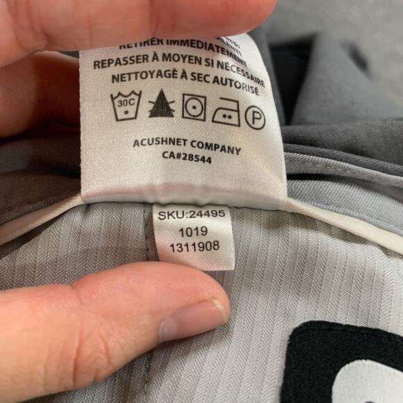 FootJoy Pants Mens 30 Grey Flat Front Golf Performance Lightweight Golf Chino FJ - Picture 12 of 14